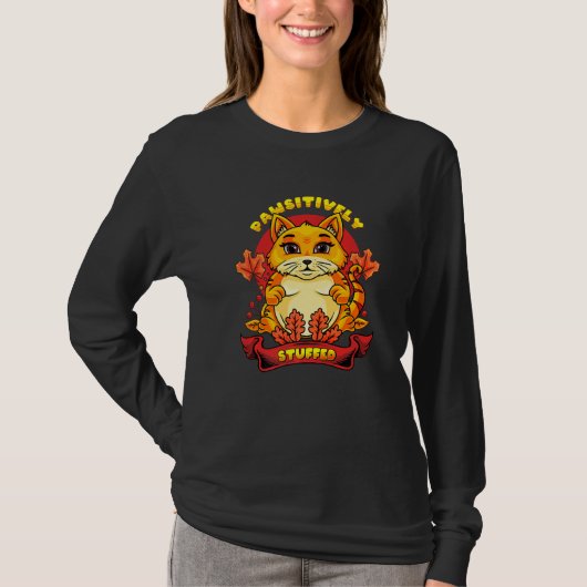 Thanksgiving Cat   Tシャツ (正面)