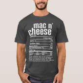 Thanksgiving Christmas Mac N Cheese Nutritional Tシャツ (正面)