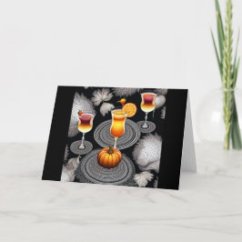 Thanksgiving Cocktails カード