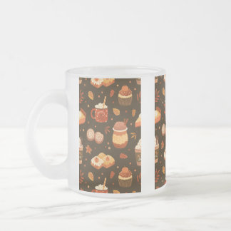 Thanksgiving Coffee Mug フロストグラスマグカップ
