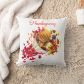 Thanksgiving Cornucopia クッション (ブランケット)