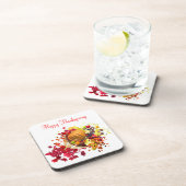 Thanksgiving Cornucopia コースター (右側)