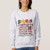 Thanksgiving Crew 2025 Shirt | Family Fall Sweatsh スウェットシャツ (正面)