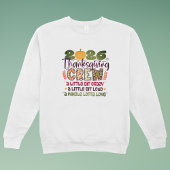 Thanksgiving Crew 2026 Shirt | Family Fall Sweatsh スウェットシャツ