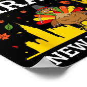 Thanksgiving Day Parade New York City  ポスター (角)
