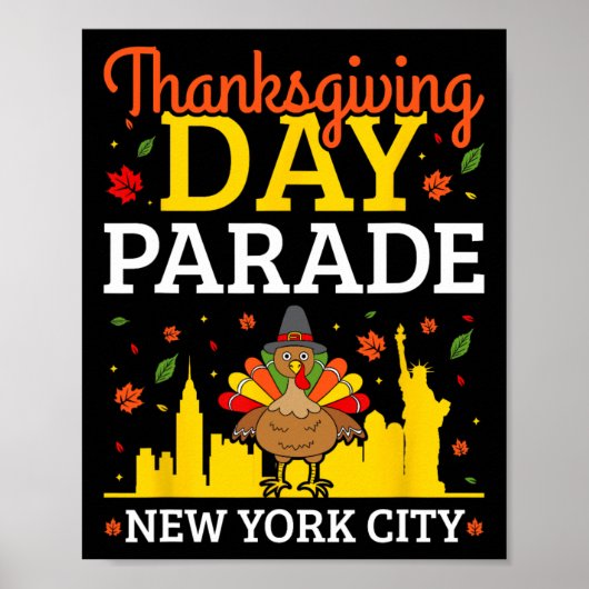 Thanksgiving Day Parade New York City  ポスター (正面)