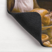 Thanksgiving Day Turkey Dinner With Wildlife マウスパッド (コーナー)