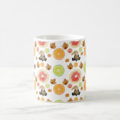 Thanksgiving Decor Fall Farmhouse  コーヒーマグカップ (中央)