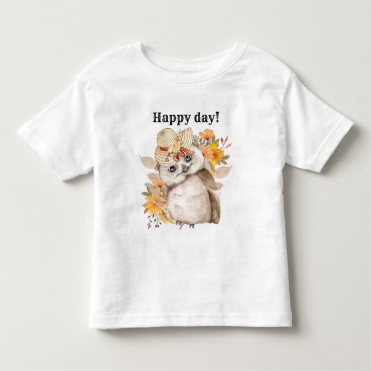 Thanksgiving Decor Fall Farmhouse  トドラーTシャツ (正面)