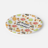 Thanksgiving Decor Fall Farmhouse  ペーパープレート (アングル)