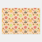 Thanksgiving Decor Fall Farmhouse  ラッピングペーパーシート (正面)