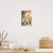 Thanksgiving Dinner Disaster: Flicker's Tablecloth ポスター (キッチン)