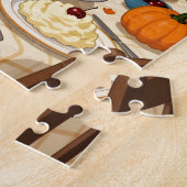 Thanksgiving Dinner for Seniors 30 Large Piece ジグソーパズル (側面)