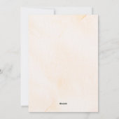 Thanksgiving Dinner Invitation - Let’s Gather Pump シーズンカード (裏面)