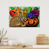 Thanksgiving Dinner Party ポスター (キッチン)