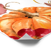 Thanksgiving dinner welcome ポスター (角)