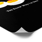 Thanksgiving Dinner You Know Why I'm Here Deviled  ポスター (角)