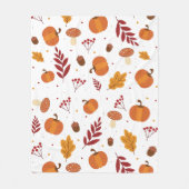 Thanksgiving Elements Fleece Blanket フリースブランケット (正面)