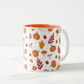 Thanksgiving Elements Mug ツートーンマグカップ (正面右)