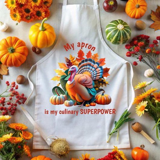 Thanksgiving, Fall Festival エプロン