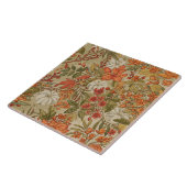 Thanksgiving, Fall Leaves and Pumpkins Pattern タイル (側面)