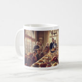 (Thanksgiving & Family) Classic Mug, 11 oz コーヒーマグカップ (正面左)