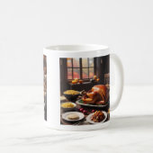 (Thanksgiving & Family II) Classic Mug, 11 oz コーヒーマグカップ (正面右)