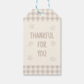 Thanksgiving Favor Gift Tag ギフトタグ (正面)