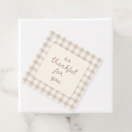 Thanksgiving Favor Gift Tag フェイバータグ (インサイチュ)