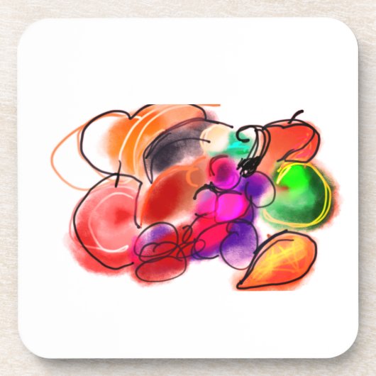 Thanksgiving food コースター (正面)