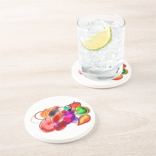 Thanksgiving food コースター (側面)