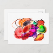 Thanksgiving food ポストカード (正面/裏面)