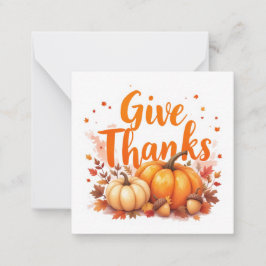 Thanksgiving Food Basket Prayer Church Invitation  ノートカード