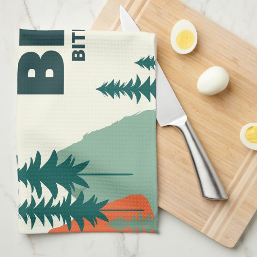 Thanksgiving/Friendsgiving Dinner Feast Towel キッチンタオル (四つ折り)