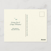 Thanksgiving/Friendsgiving PostCard ポストカード (裏面)