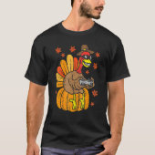 Thanksgiving Game Controller Thanksgiving Boys Ga Tシャツ (正面)