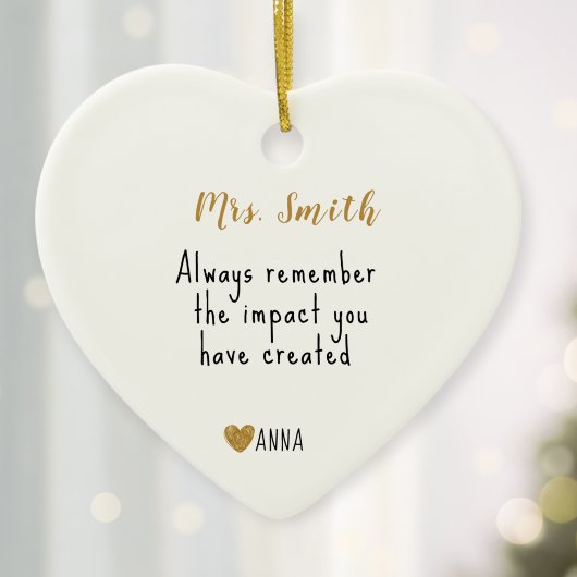 Thanksgiving Gift 2024 - Personalized Keepsake セラミックオーナメント
