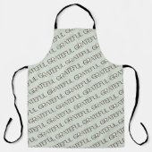 thanksgiving grateful apron  エプロン (正面)