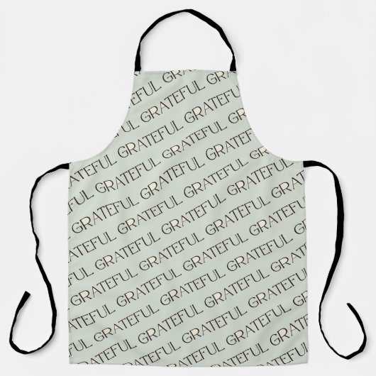 thanksgiving grateful apron  エプロン (正面)
