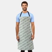 thanksgiving grateful apron  エプロン (着用した状態)