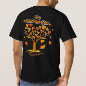 Thanksgiving Gratitude Tree Men's Value T-Shirt Tシャツ (裏面)
