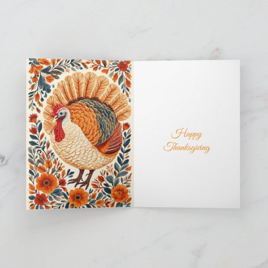 Thanksgiving Greeting  カード (内部)