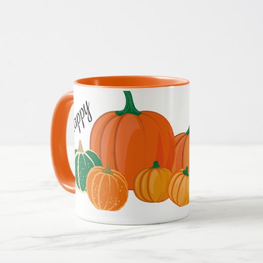 Thanksgiving Happiness in Every Sip マグカップ (正面左)