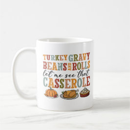 Thanksgiving Holiday Casserole コーヒーマグカップ