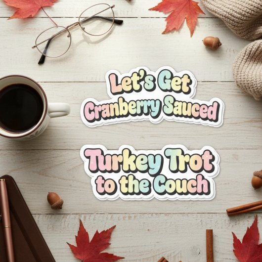 Thanksgiving Holiday Sticker Set シール