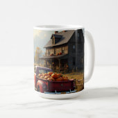 Thanksgiving in the country コーヒーマグカップ (正面右)