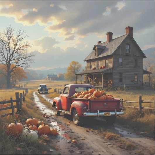 Thanksgiving in the country シール (正面)