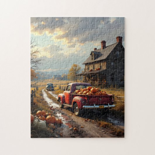 Thanksgiving in the country ジグソーパズル (縦)