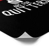 Thanksgiving Leftovers Are For Quitters Classic Ae ポスター (角)