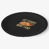 Thanksgiving - Leftovers Are For Quitters Quote Cl ペーパープレート (アングル)